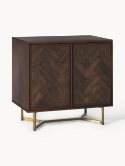 Westwing Collection Chiffonnier de madera maciza de mango Luca
