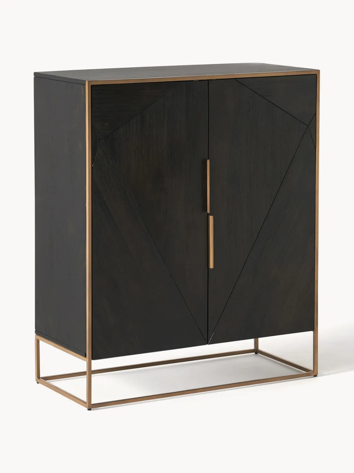Westwing Collection Chiffonnier de madera maciza de mango Harry
