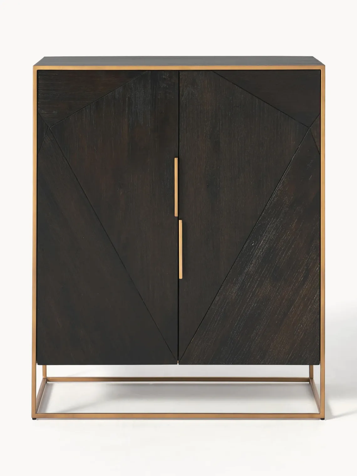 Westwing Collection Chiffonnier de madera maciza de mango Harry