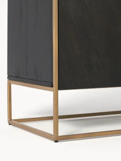 Westwing Collection Chiffonnier de madera maciza de mango Harry