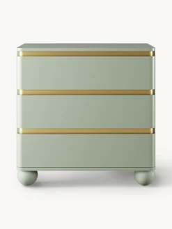 Westwing Collection Cómoda con patas esféricas Bumba