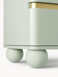 Westwing Collection Cómoda con patas esféricas Bumba