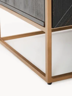 Westwing Collection Cómoda de madera de mango maciza Harry