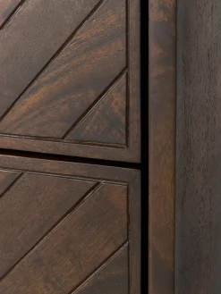 Westwing Collection Cómoda de madera de mango con diseño espiga Luca^ Cómodas|Cómodas
