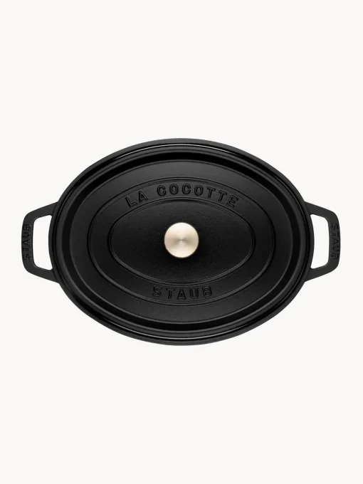 Staub Cocotte ovalada de hierro fundido Signature Collection