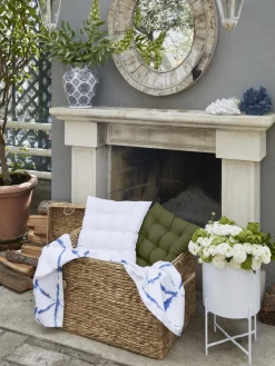 Westwing Collection Cojines de asiento Ava, 2 uds.