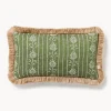 Palais Cojín artesanal con flecos Mako