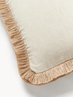 Palais Cojín artesanal con flecos Mako