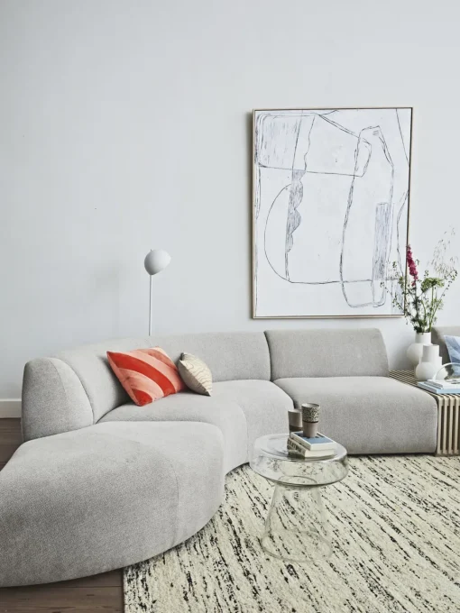 HKLIVING Cojín artesanal de algodón Striped^ Mantas|Cojines Decorativos