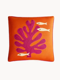Jonathan Adler Cojín de lino Playa^ Mantas