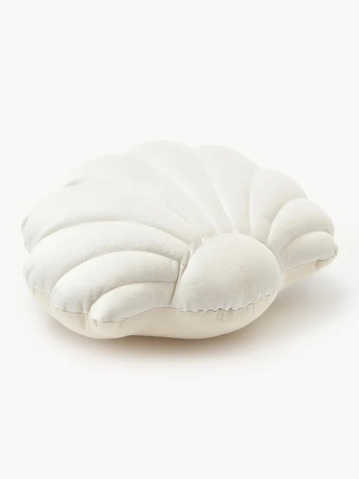 Westwing Collection Cojín de terciopelo Shell