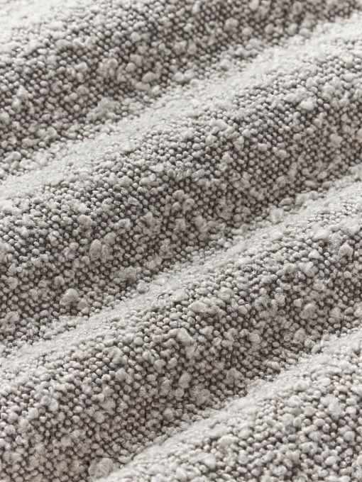 Westwing Collection Cojín sofá grande en tejido bouclé Lennon, 60 x 60 cm