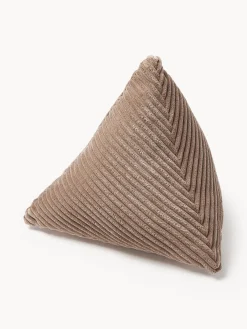 Westwing Collection Cojín triangular de pana Kylen
