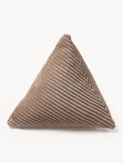Westwing Collection Cojín triangular de pana Kylen