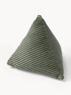 Westwing Collection Cojín triangular de pana Kylen^ Cojines Decorativos|Mantas