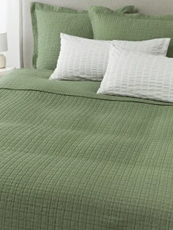Westwing Collection Colcha con estructura gofre Orville^ Mantas|Colchas