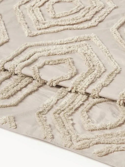 Westwing Collection Colcha con ribete capitoné Faye^ Mantas|Colchas