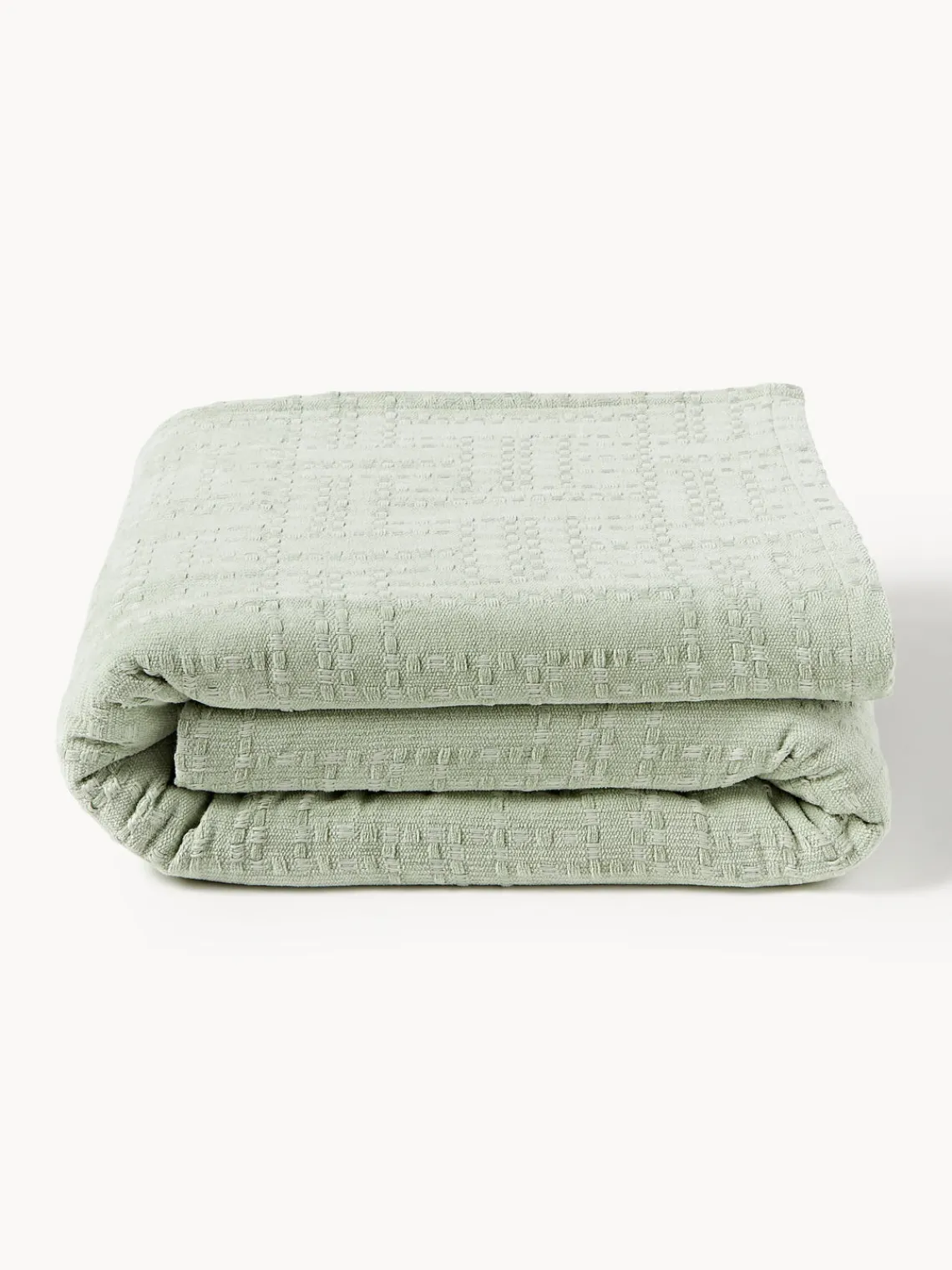 Westwing Collection Colcha de algodón Lazlo