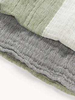 Westwing Collection Colcha de muselina en tejido jacquard Hekla