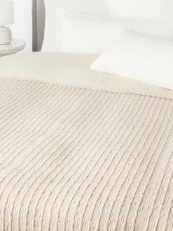 Westwing Collection Colcha de tejido bouclé Thomassin^ Mantas|Colchas