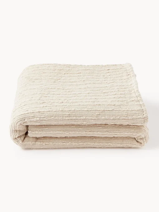 Westwing Collection Colcha de tejido bouclé Thomassin^ Mantas|Colchas