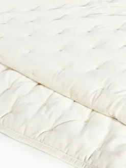 Westwing Collection Colcha de terciopelo acolchada Cheryl