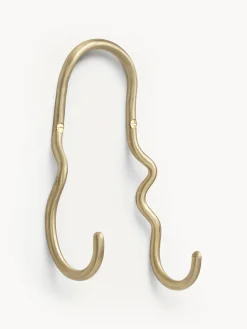 Ferm Living Colgador de latón artesanal Curvature