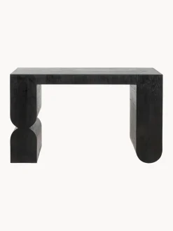 Kare Design Consola artesanal de madera Curve