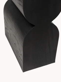 Kare Design Consola artesanal de madera Curve