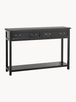 Nordal Consola artesanal de madera de mango Moss^ Mesas Consola|Consolas