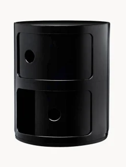 Kartell Contenedor de diseño Componibili, 2 módulos^ Cajoneras|Mesas Auxiliares