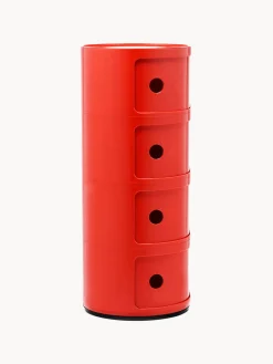 Kartell Contenedor de diseño Componibili, 4 módulos^ Cajoneras|Mesitas De Noche