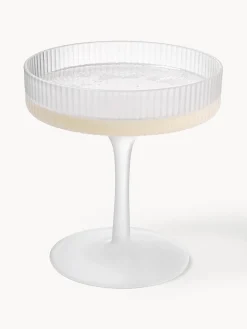 Ferm Living Copas de champán sopladas con relieves Ripple^ Copas De Champagne|Vajillas Completas