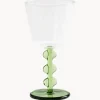 &k Amsterdam Copas de vino artesanales de vidrio borosilicato Petal, 2 uds.^ Copas De Vino|Vajillas Completas
