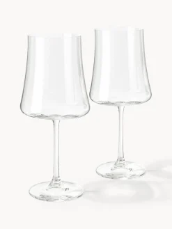 Westwing Collection Copas de vino tinto de cristal Gwenda, 6 uds.