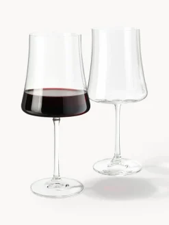 Westwing Collection Copas de vino tinto de cristal Gwenda, 6 uds.