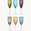 POLSPOTTEN Copas flauta de champán Cuttings, 6 uds.^ Copas De Champagne|Menaje De Mesa