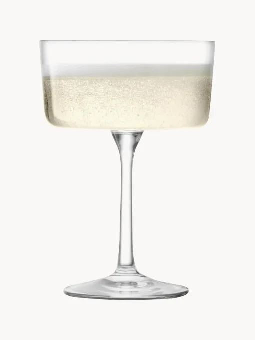 Lsa International Copas pompadour de champán Gio, 4 uds.
