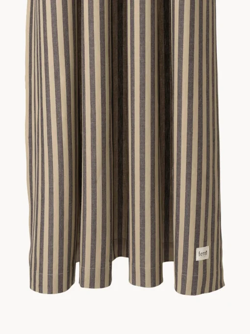 Ferm Living Cortina de baño de algodón ecológico repelente al agua Chambray^ Mantas