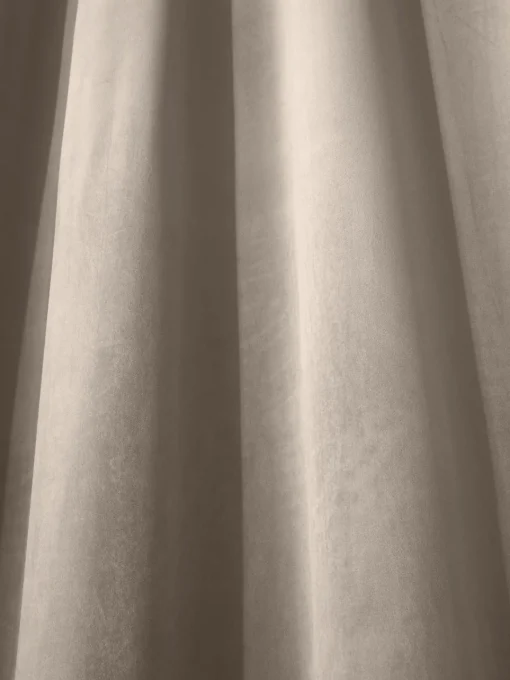 Westwing Collection Cortinas oscurecedoras de terciopelo con ojales Rush, 2 uds.