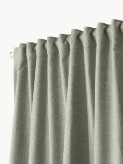 Westwing Collection Cortinas semiopacas con multibanda Jensen, 2 uds.