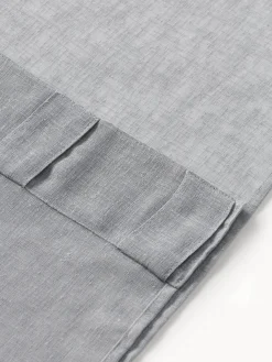 Westwing Collection Cortinas semitransparente con cinta de lazo Gardine Ibiza, 2 uds.^ Cortinas Y Visillos|Mantas