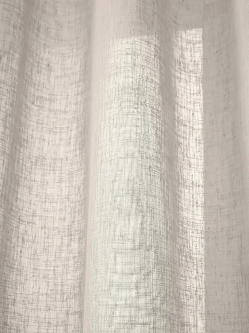 Westwing Collection Cortinas semitransparente con cinta de lazo Gardine Ibiza, 2 uds.