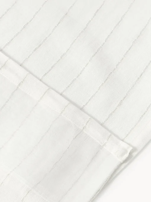 Westwing Collection Cortinas semitransparente con cinta de lazo Birch, 2 uds.^ Cortinas Y Visillos|Mantas