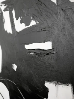 Malerifabrikken Cuadro en lienzo pintado a mano con marco de madera Playblack^ Lienzos|Jarrones