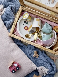 Bloomingville Mini Cubertería infantil de acero inoxidable Ally, 3 pzas.^Niños Vajillas Infantiles|Decoración Infantil