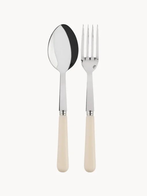 Sabre Paris Cubiertos para ensalada de acero inoxidable Pop