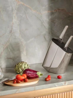 GEORG JENSEN Cuchillo de pan de acero inoxidable Sky^ Cuchillos De Cocina Y Bloques|Cuchillos De Cocina