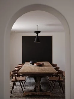 Audo Copenhagen Cuenco decorativo de madera de haya Rond