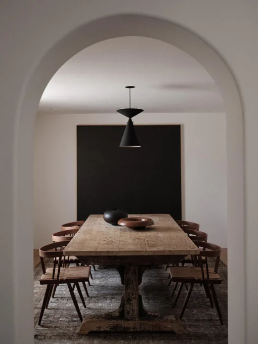 Audo Copenhagen Cuenco decorativo de madera de haya Rond